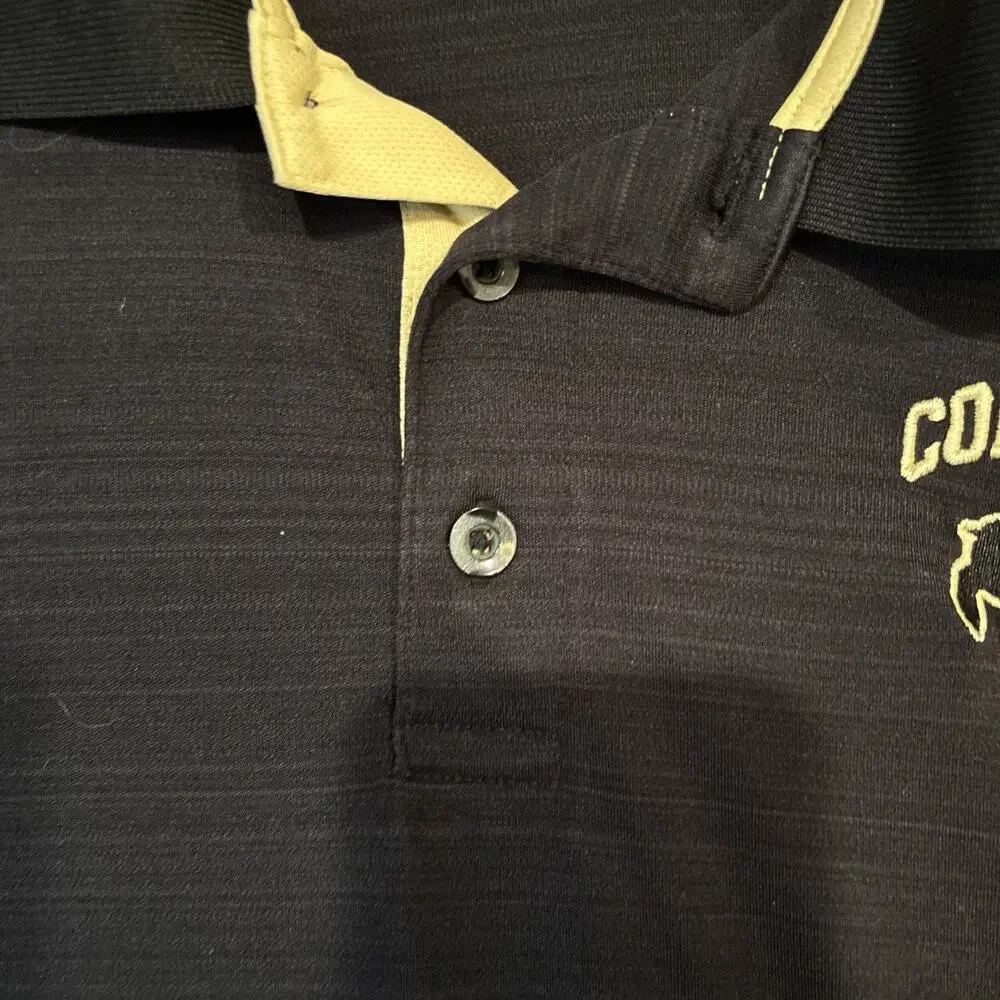 Nike, Colorado Buffaloes Men’s S Call Polo Shirt, Black